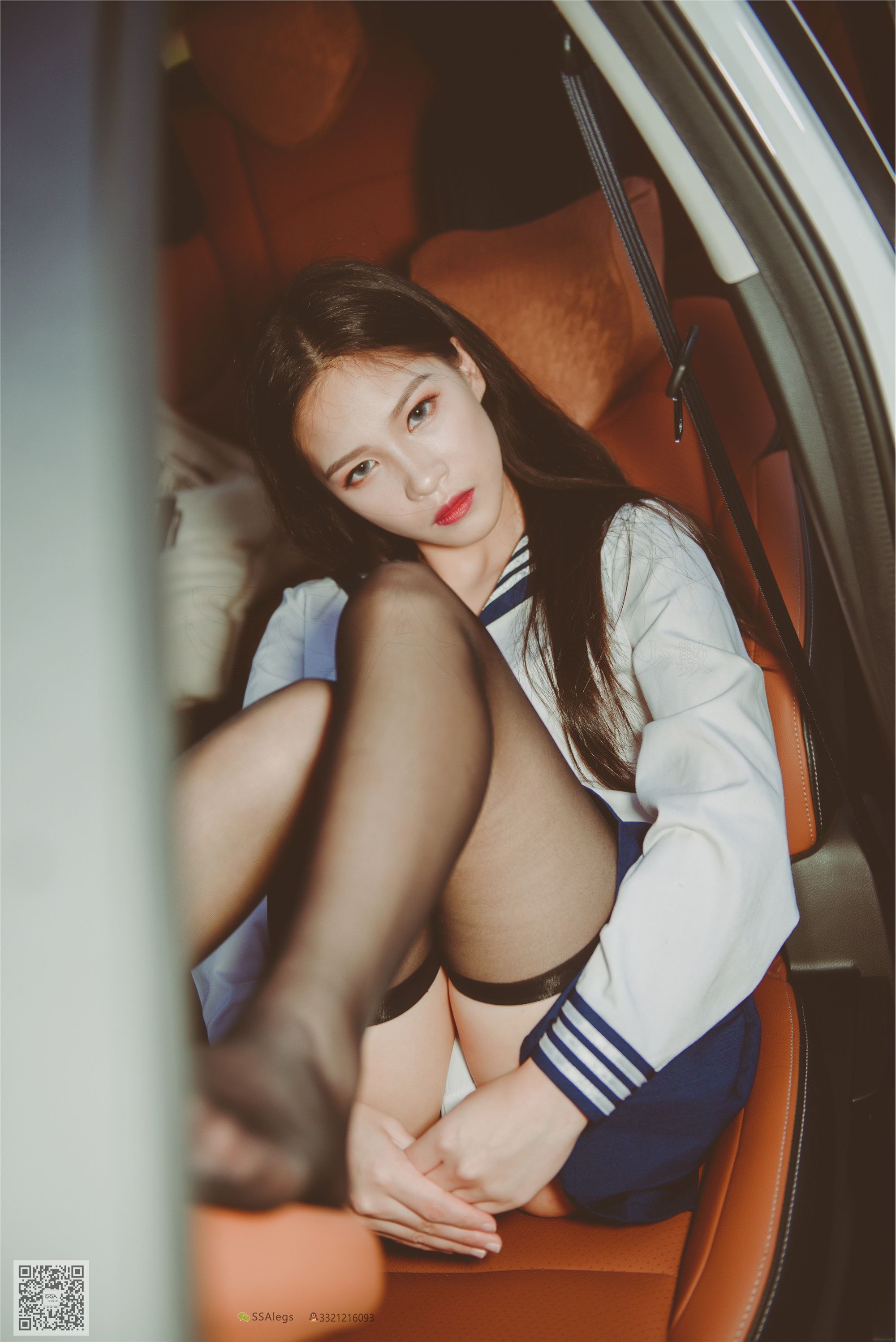 SSA丝社 NO.017 佳佳 小丝妹佳佳练车记